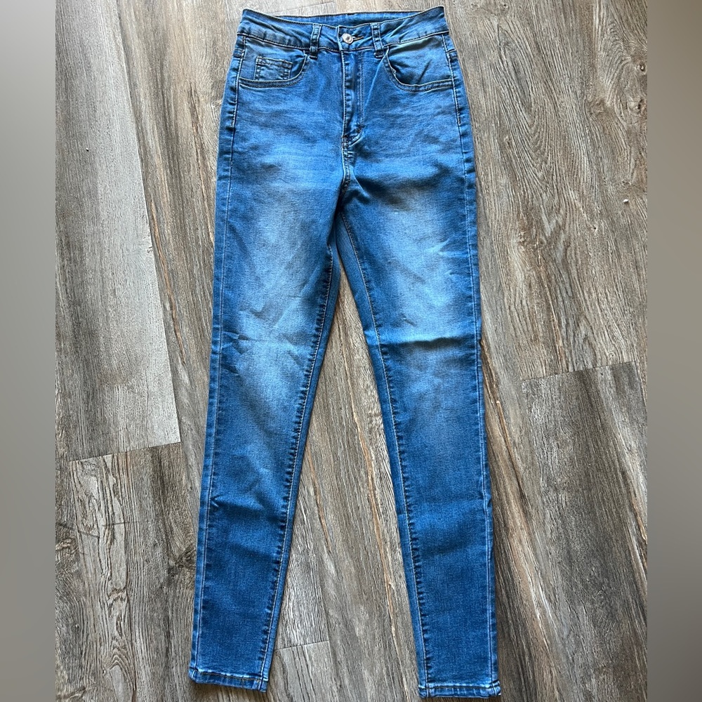 Blue Skinny Jeans